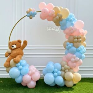 Gender Reveal Decoración con Aro